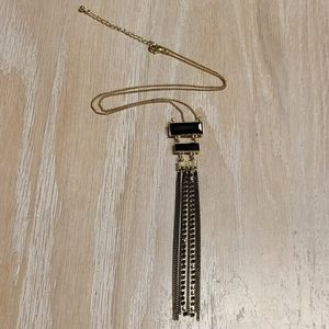 Black stone Necklace